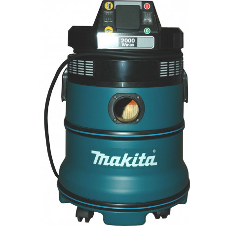 MAKITA Vacuum Cleaner Wet & Dry / 1,000W / 3,0m3/min / 4 filters / auto start power outlet 2,000W