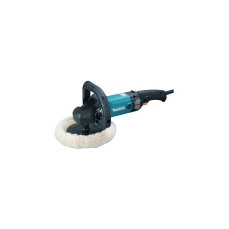 POLISHER 180mm / velcro / full wave electronic  polisher / var. speed / 0 - 3,200 r/min / 1,200W   (With Wool Bonnet)