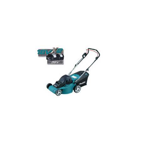 Cordless Li-Ion Lawn Mower / Cutting width 350mm / light weight 40L Grass Box / Moving area 27-540m2 / 3,700r/min