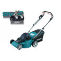 Cordless Li-Ion Lawn Mower / Cutting width 350mm / light weight 40L Grass Box / Moving area 27-540m2 / 3,700r/min