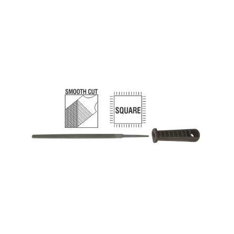 FILE.AFILE SQUARE SMOOTH 200MM SLEEVE