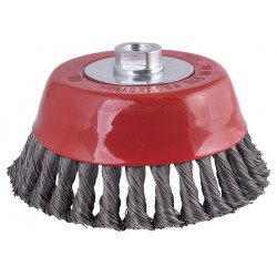 WIRE CUP BRUSH TWISTED 150MMXM14 BLISTER