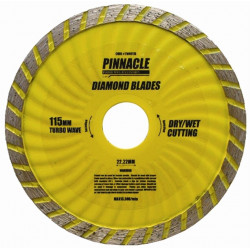 DIAMOND BLADE TURBO WAVE 115MM X 22.22 PINNACLE