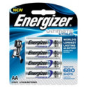 ENERGIZER ULTIMATE LITHIUM:  AA - 4 PACK (MOQ6)
