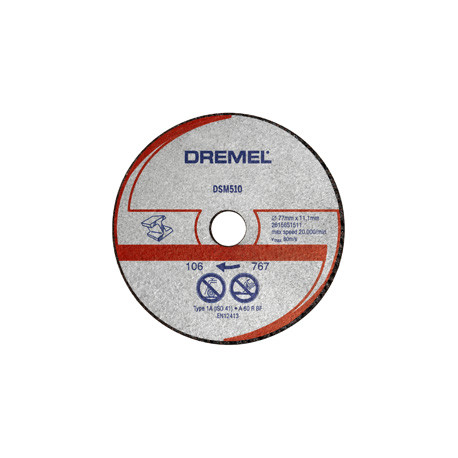 DSM510 DREMEL METAL CUTTING DISC (3X)