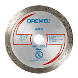 DSM540 DREMEL UNSEGMENTED DIAMOND DISC